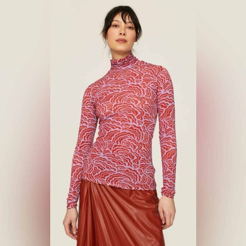A.L.C. Long Sleeve James Top Size Small